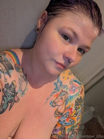rainbow_zilla Nahé Úniky OnlyFans Fotka 11