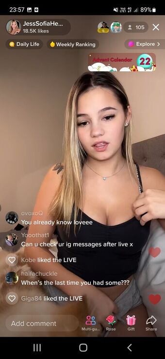 SofiaHeart Nahé Úniky OnlyFans Fotka 2